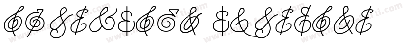 Ampersand Typeface字体转换